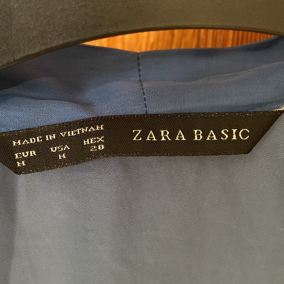 Blue tank blouse - Picture 2 of 3